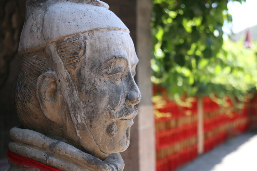 中国の歴史石像