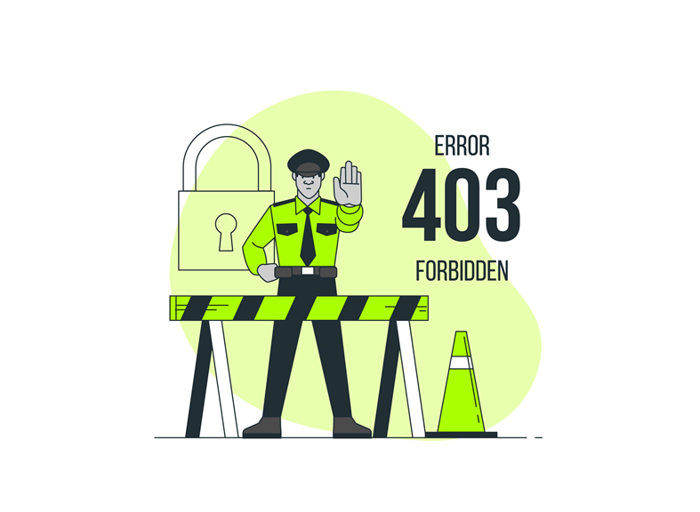 website 403 forbidden error